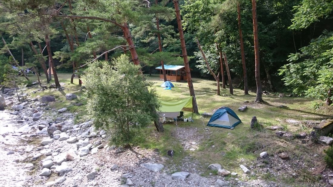 二軒屋キャンプ場 無料 格安 ソロキャンツーを支える情報ブログ 横乗りのススメ